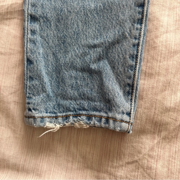 Levi’s 501 Skinny Jeans Distressed - Picture 8 of 12